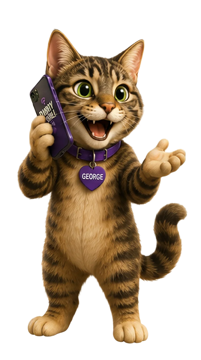 George the Furry Mobile mascot